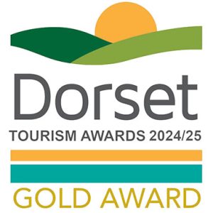 Dorset Tourism Award 2024/25 Gold award logo