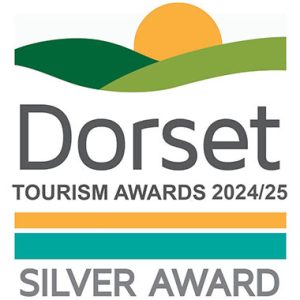Dorset Tourism Awards 2024/25 Silver award logo