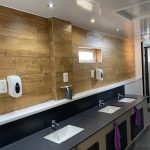 Inside the amenities block at Back of Beyond