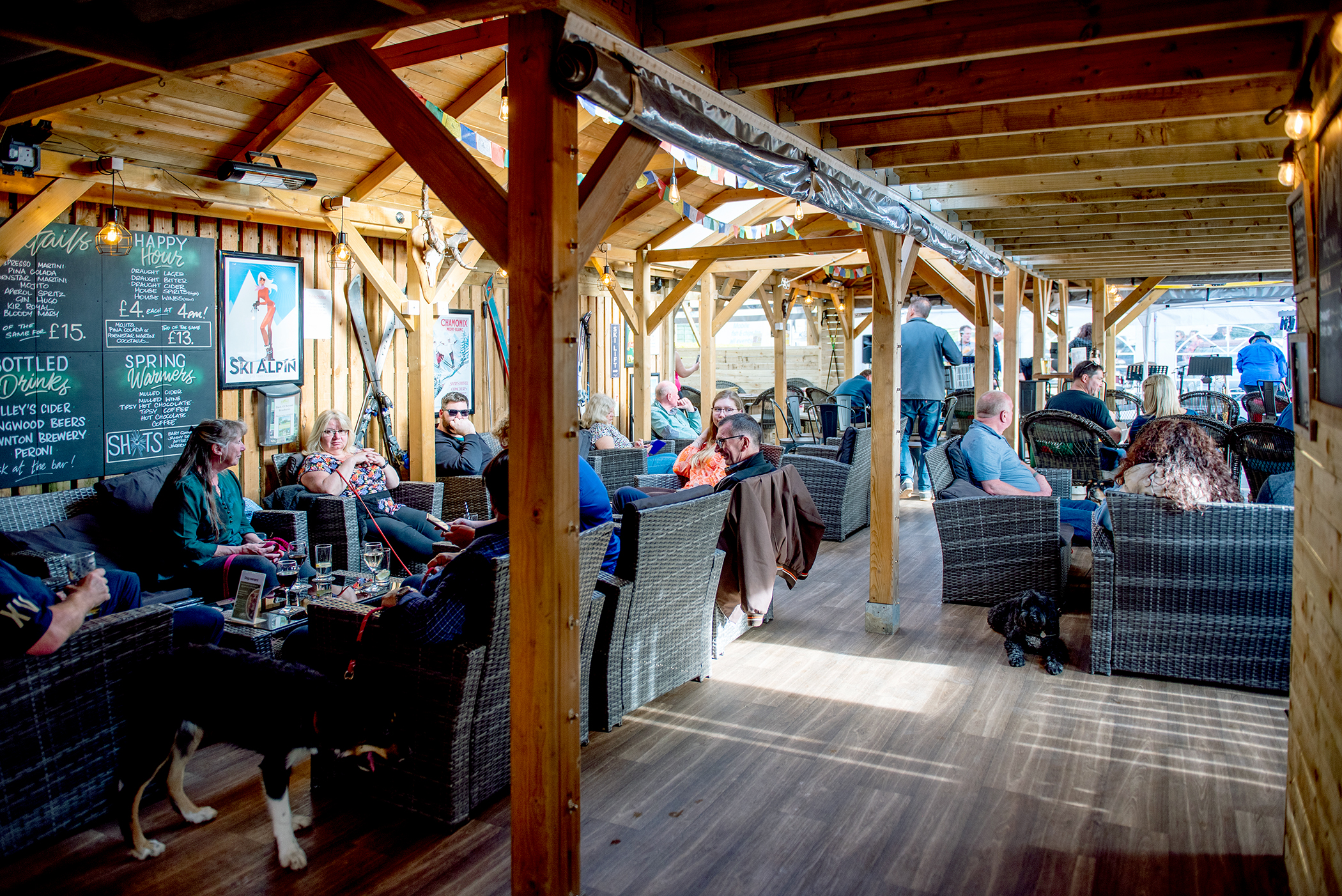 Inside Monty's Bar at Back of Beyond