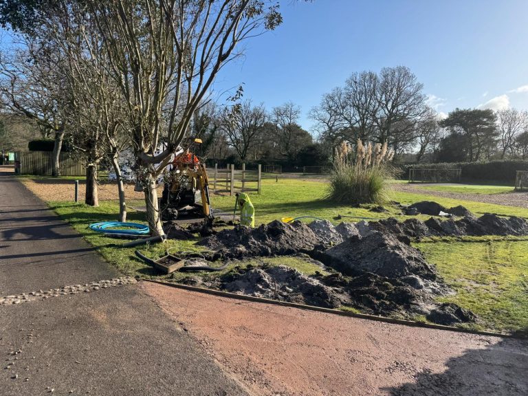 Making improvements to Back of Beyond Touring, Camping and Glamping Park