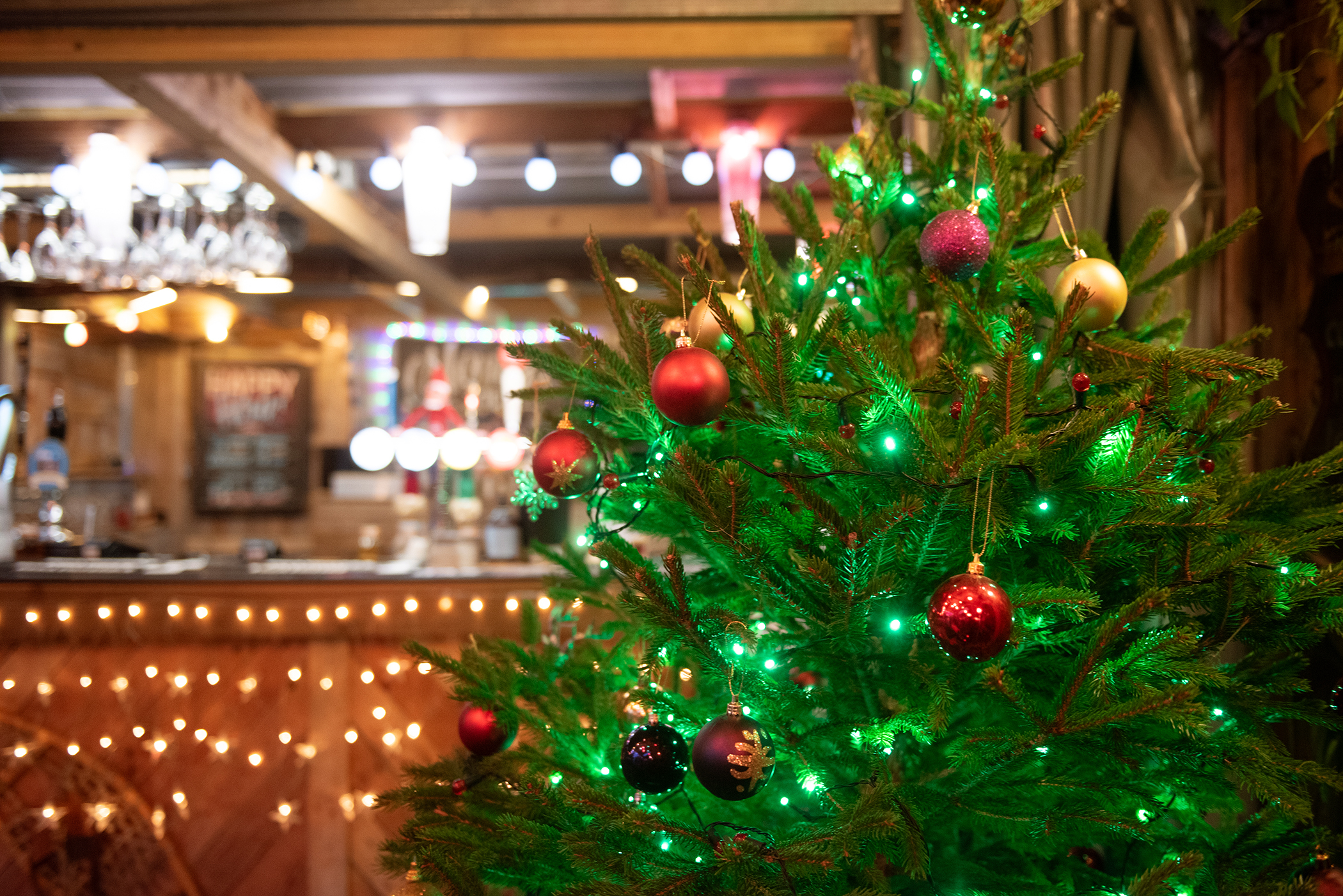 Christmas at Monty's Bar