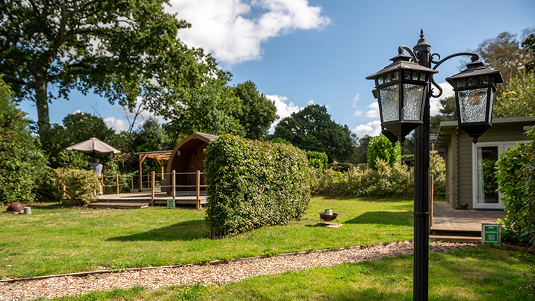 The glamping village at Back of Beyond