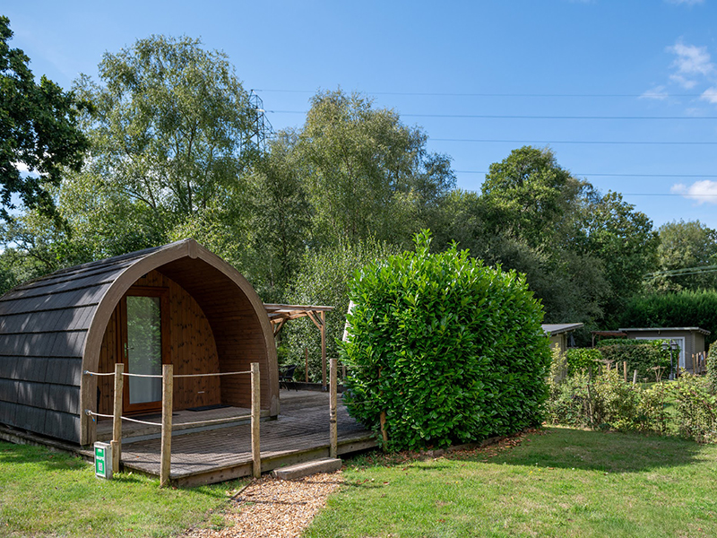 Large glamping pod at Back of Beyond