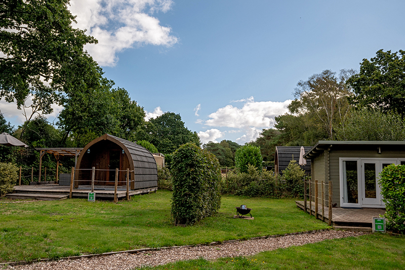Glamping village at Back of Beyond