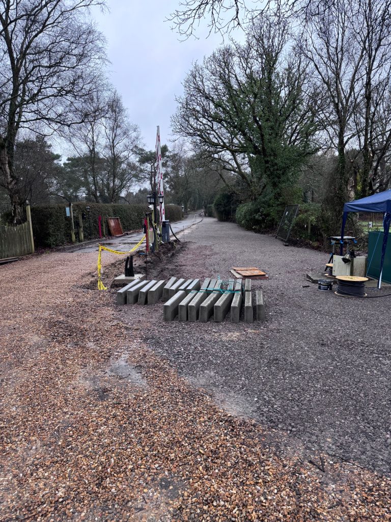 Installation of a new ANPR barrier system